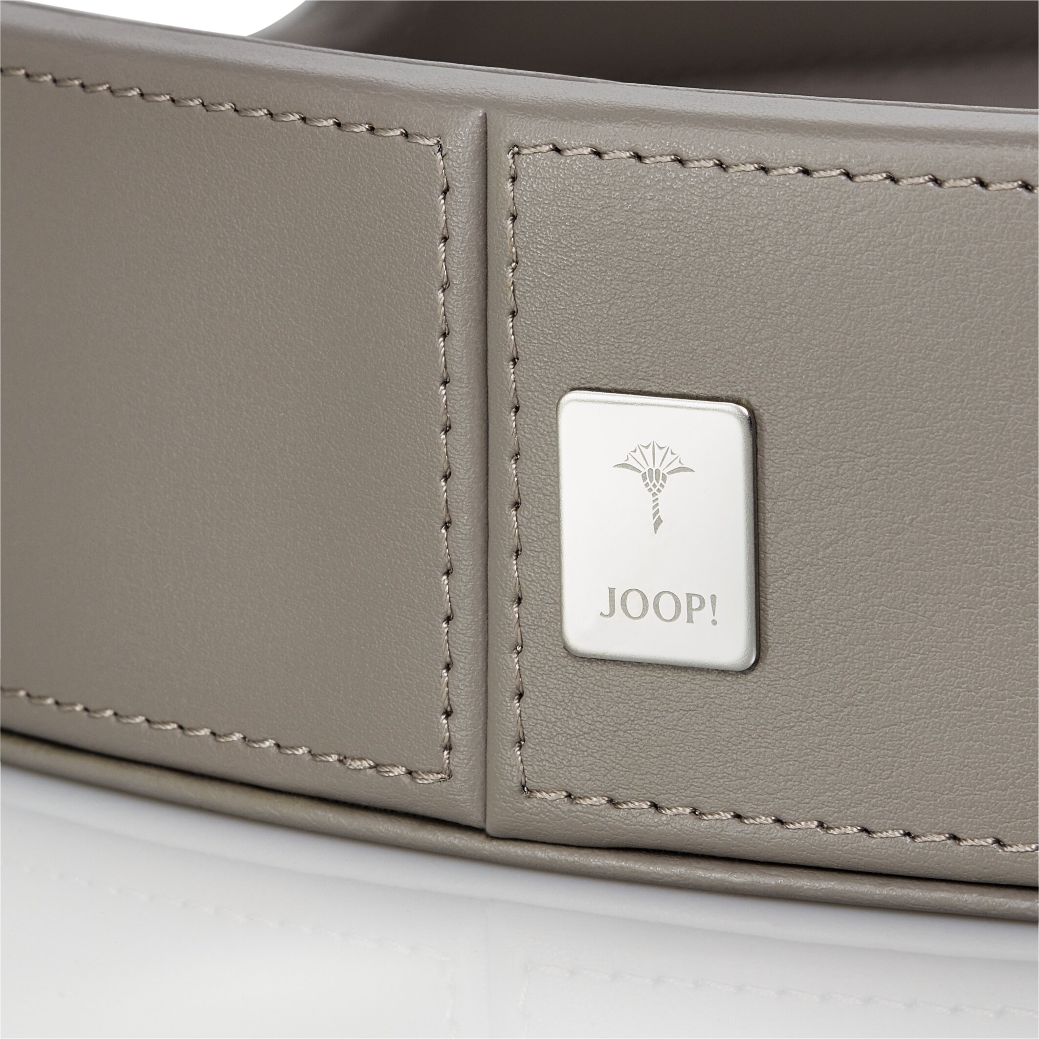 JOOP! Kleines Tablett rund  - grau